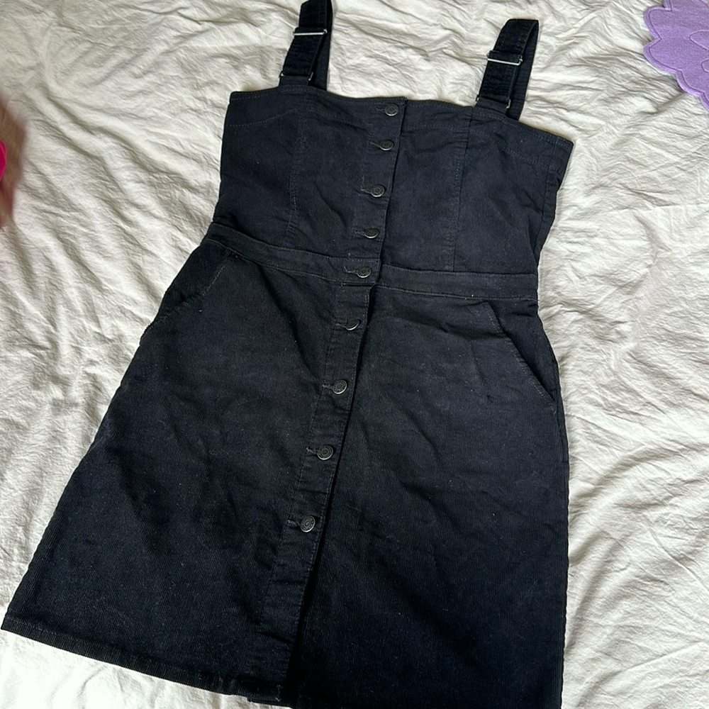 Gap corduroy overall dress